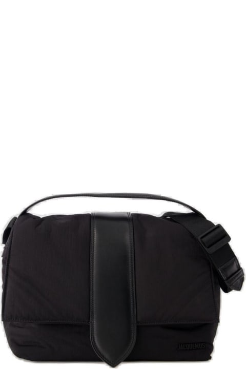 Shoulder Bags for Women Jacquemus Logo Embossed Messenger Bag