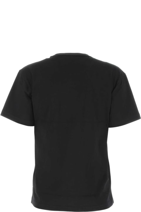 Fashion for Women T by Alexander Wang Black Cotton Oversize T-shirt