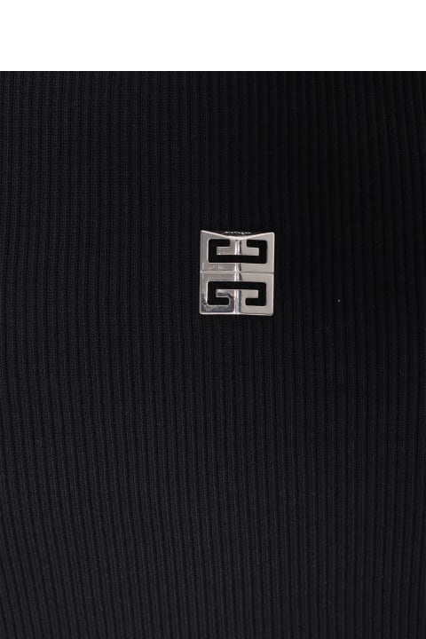 Dresses for Girls Givenchy Black Dress With Logo