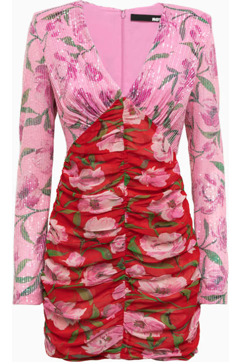 Rotate by Birger Christensen for Women Rotate by Birger Christensen Rotate Printed Mini Dress