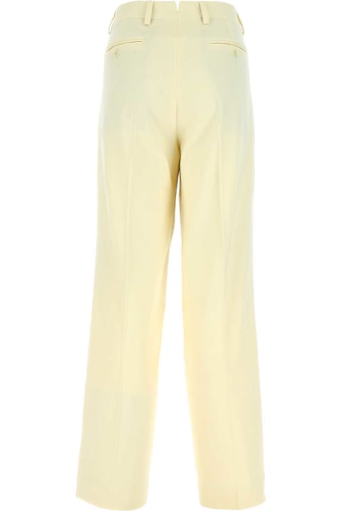 VTMNTS Clothing for Women VTMNTS Ivory Stretch Wool Pant