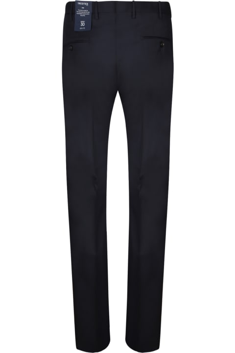 Incotex Clothing for Men Incotex Blue Tailored Trousers