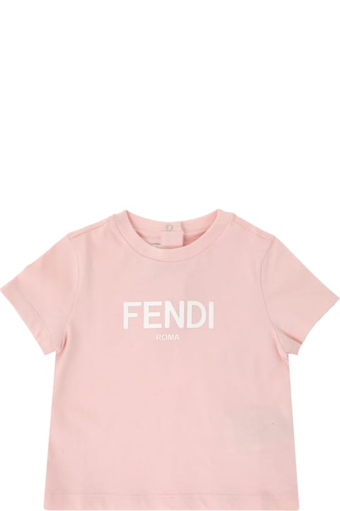 Fendi Clothing for Baby Boys Fendi Jersey T-shirt