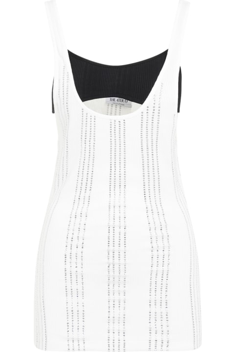 Homeware The Attico Flat Ribbed Jersey Tank Top