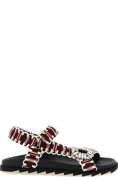Roger Vivier 'slidy Viv' Trek' Sandals