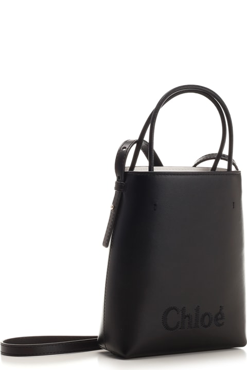 Totes for Women Chloé 'sense' Micro Bucket Bag