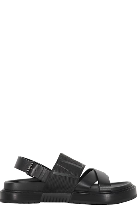 Sale for Men Valentino Garavani Leather Slippers