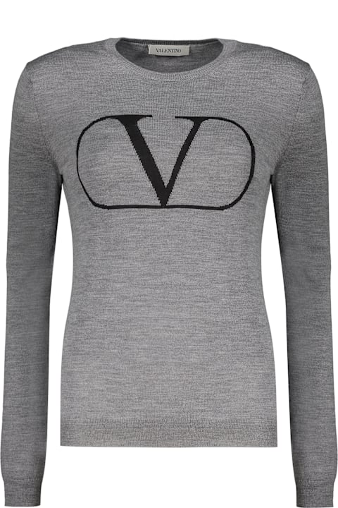 Homeware Valentino Garavani Long Sleeve Crew-neck Sweater
