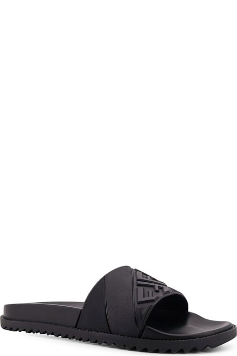 Fendi Ff Rubber Slides