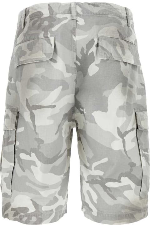 The Vacation Wardrobe ل القسم الرجالي Balenciaga Printed Cotton Bermuda Shorts