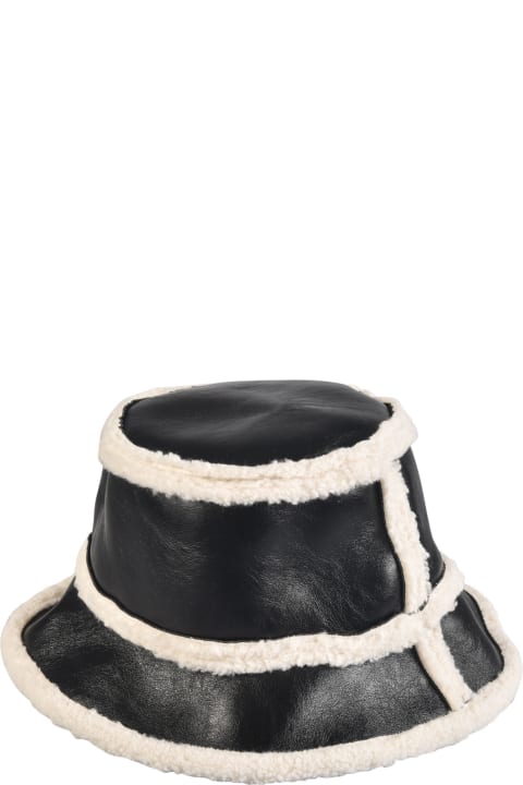 STAND STUDIO Hats for Women STAND STUDIO Fur Detailed Stand Hat