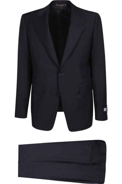 Canali Suits for Men Canali Blue Mohair Suit