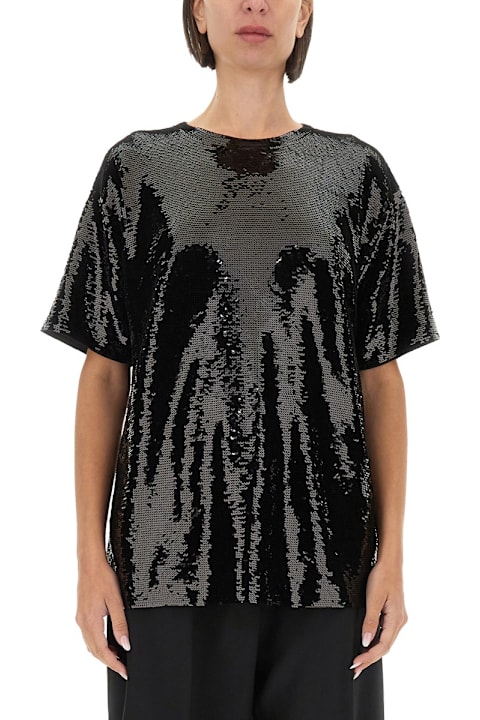 Michael Kors ملابس علوية لـ السيدات Michael Kors Oversized Jersey T-shirt