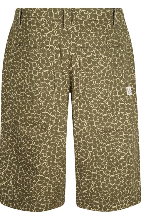 Pants for Men Maison Kitsuné All-over Printed Shorts