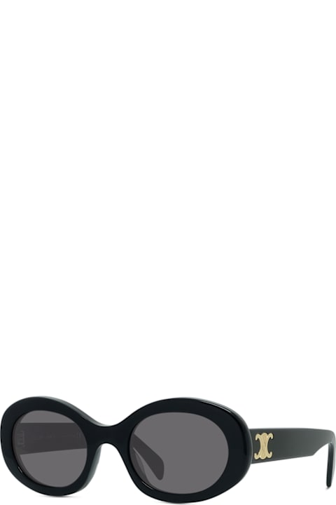 Celine Eyewear for Women Celine Celine Cl40194u Triomphe 01a Nero Sunglasses
