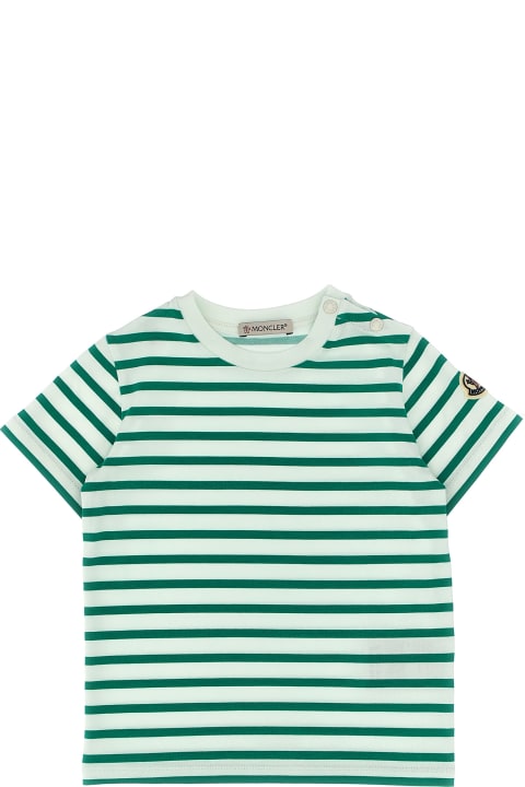 Sale for Baby Boys Moncler Striped T-shrit