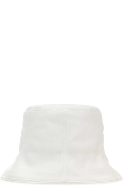 Helen Kaminski for Men Helen Kaminski White Cotton Now Bucket Hat