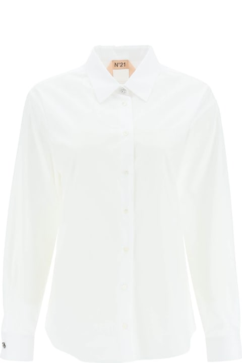 Fashion for Women N.21 Shirt With Jewel Buttons