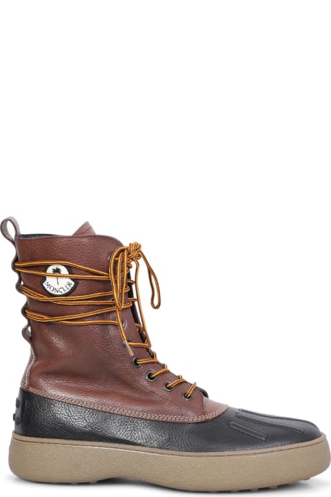 Tod's for Men Tod's X Moncler X Palm Angels Leather Boots