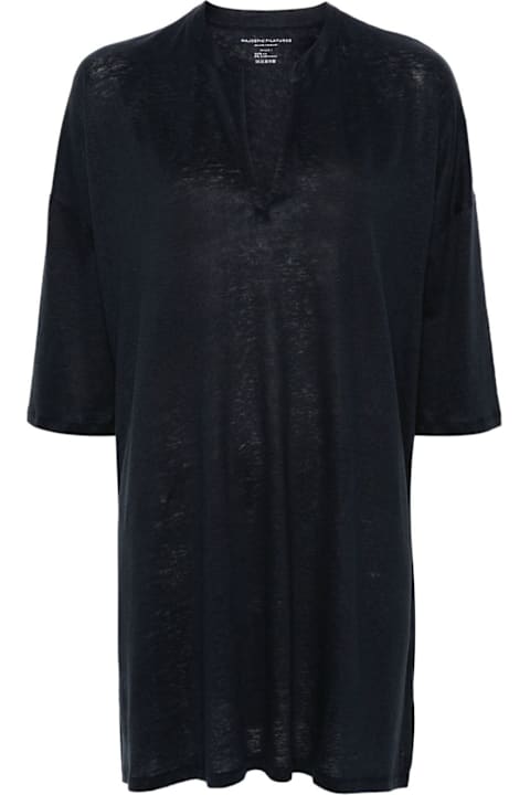 Majestic Filatures for Men Majestic Filatures Linen Blend Tunic Dress