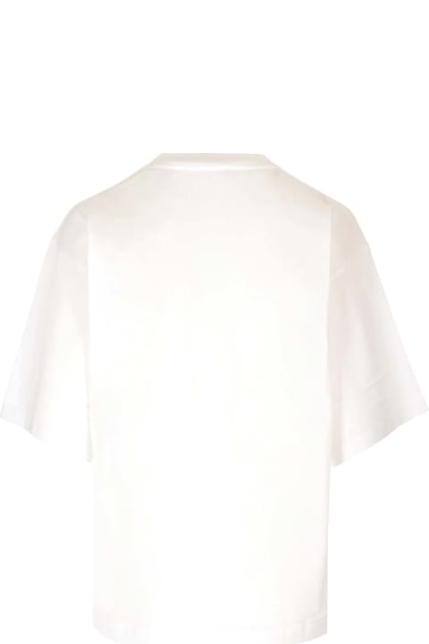 Dolce & Gabbana Topwear for Women Dolce & Gabbana White T-shirt With Logo