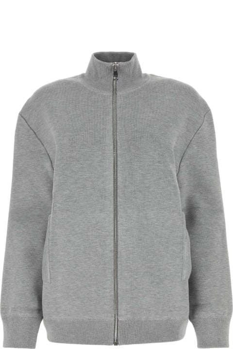 Gucci Coats & Jackets for Women Gucci Grey Stretch Wool Blend Cardigan
