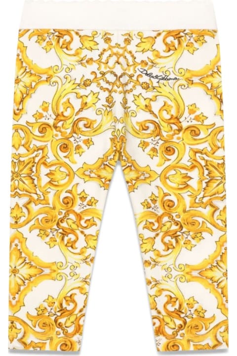 Dolce & Gabbana Bottoms for Baby Girls Dolce & Gabbana Leggings