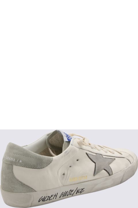 Fashion for Men Golden Goose White Leather Super Star Sneakers