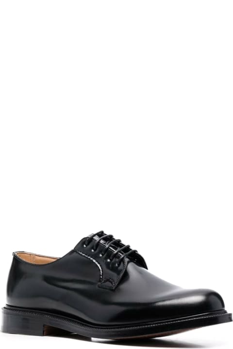 Church's Laced Shoes for Men Church's Shannon Derby In Brushed Calfskin