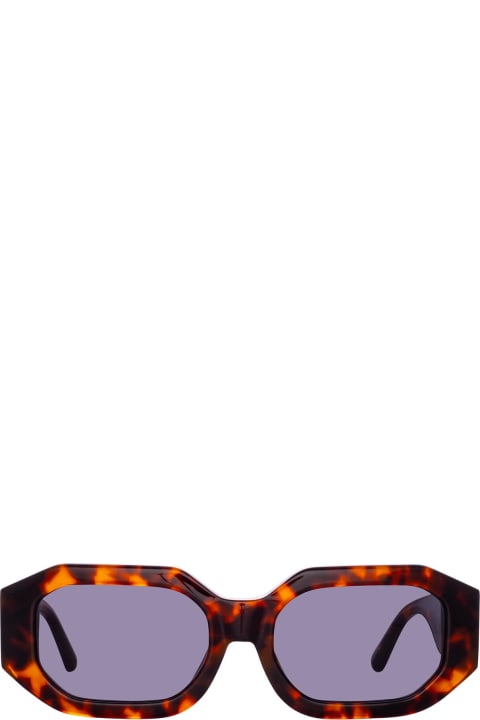 Linda Farrow Eyewear for Women Linda Farrow Attico45 T-shell / Gold Sunglasses