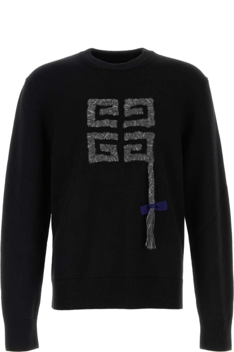 Givenchy لـ Men Givenchy Black Wool Sweater