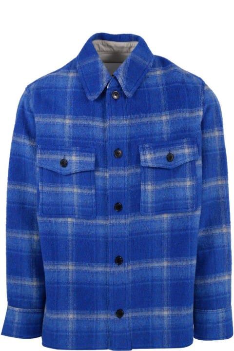 Coats & Jackets for Men Isabel Marant Gervon Checked Buttoned Jacket