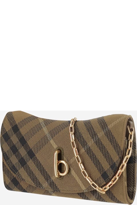 Shoulder Bags for Women Burberry Cotton Blend Rocking Horse Bag