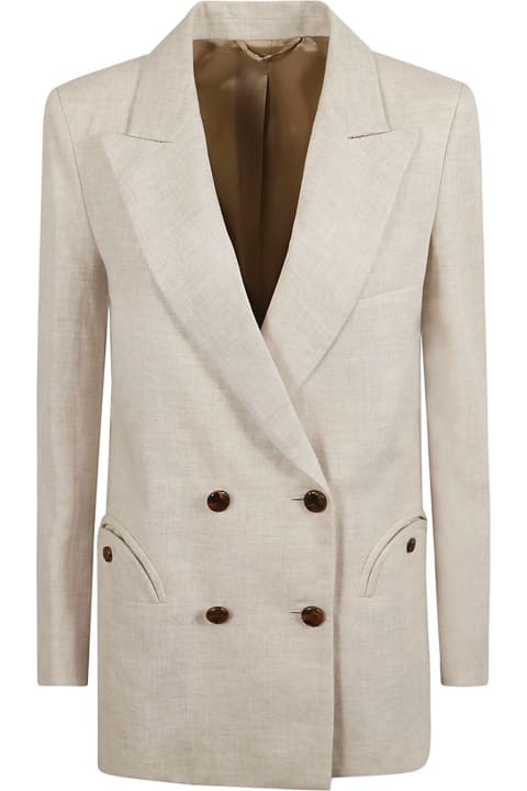 Blazé Milano Coats & Jackets for Women Blazé Milano Double-breasted Formal Dinner Jacket