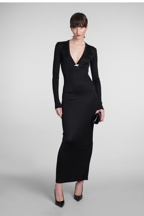 ウィメンズ AREAのワンピース＆ドレス AREA Dress In Black Viscose