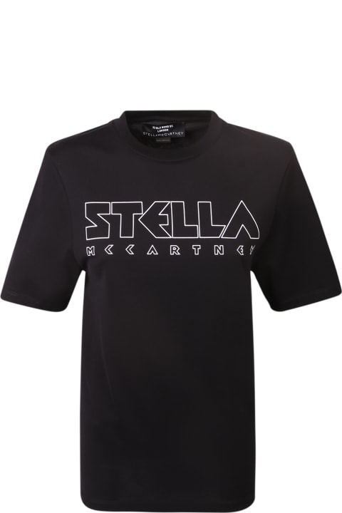Stella McCartney Topwear for Women Stella McCartney Logo-print T-shirt