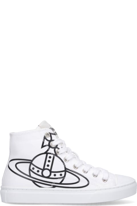 Fashion for Women Vivienne Westwood 'orb' High-top Sneakers