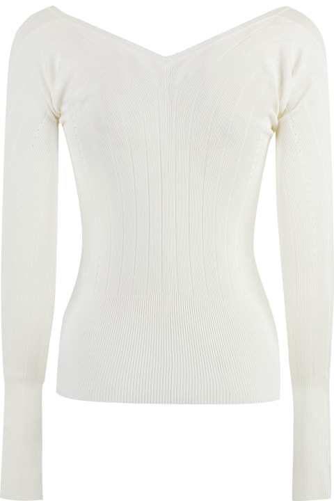 Topwear for Women Jacquemus Pralù Knitted Viscosa-blend Top