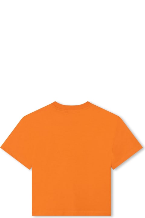 Lanvin T-Shirts & Polo Shirts for Girls Lanvin Lanvin T-shirts And Polos Orange