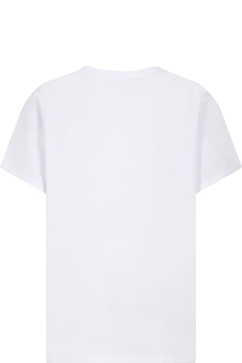 Levi's for Kids Levi's White T-shirt For Kids With Logo