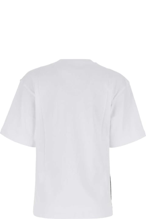SportMax Topwear for Women SportMax White Cotton Dalmata Oversize T-shirt