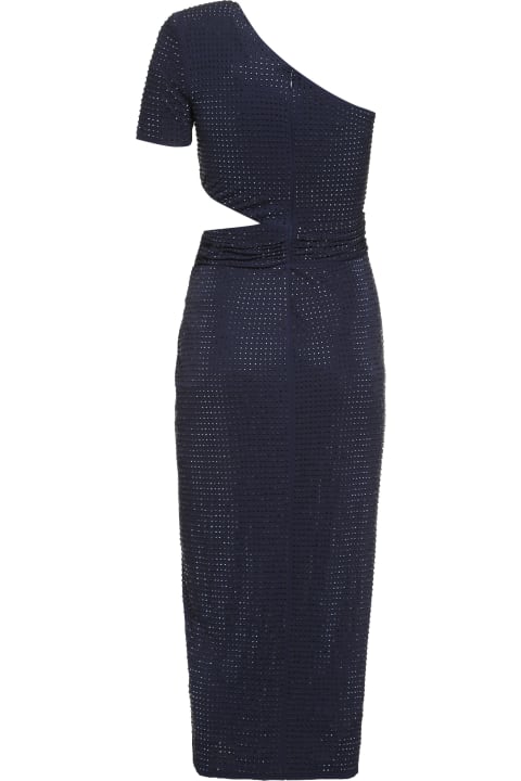 Homeware self-portrait Rhinestone Jersey Dress