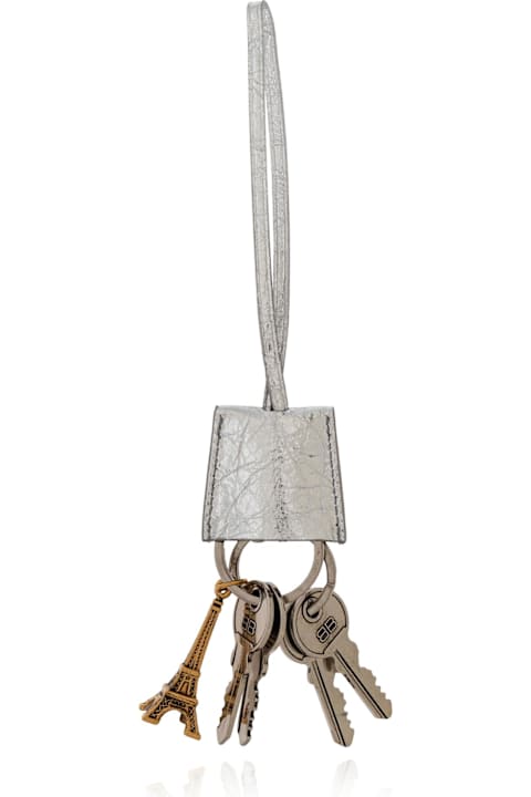 Keyrings for Women Balenciaga Balenciaga Keychain With Decorative Keys