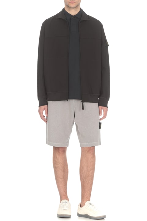 Fashion for Men Stone Island Cotton Bermuda Shorts