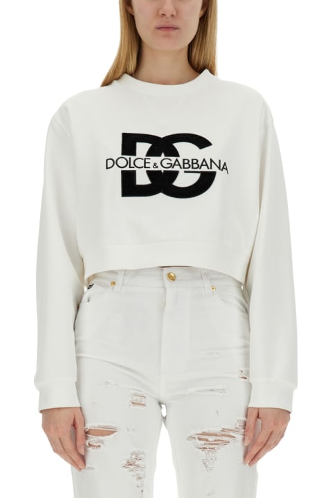 Dolce & Gabbana Fleeces & Tracksuits for Women Dolce & Gabbana Sweatshirt With Logo