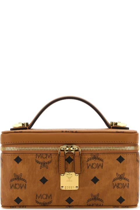MCM for Women MCM Printed Canvas Rockstar Vanity Case Handbag
