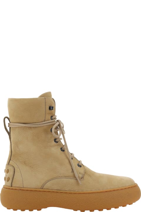Tod's Boots for Women Tod's Lace-up Ankle Boot