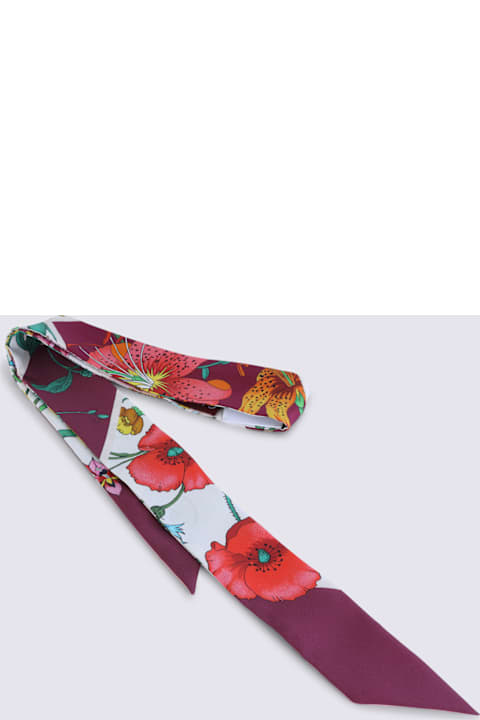 Homeware Gucci Mauve Pink Silk Scarf