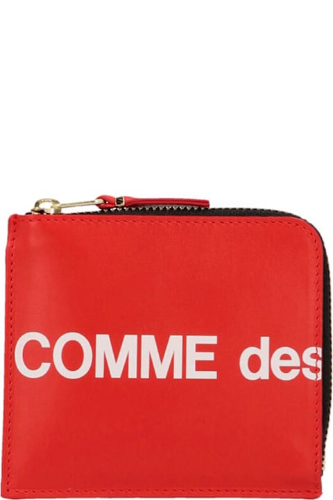 Comme des Garçons Wallet for Kids Comme des Garçons Wallet 'huge Logo' Wallet