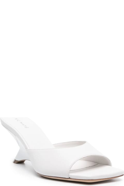 Fashion for Women Vic Matié White Calf Leather Mules